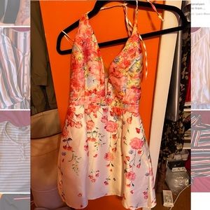 Floral Prom Dress